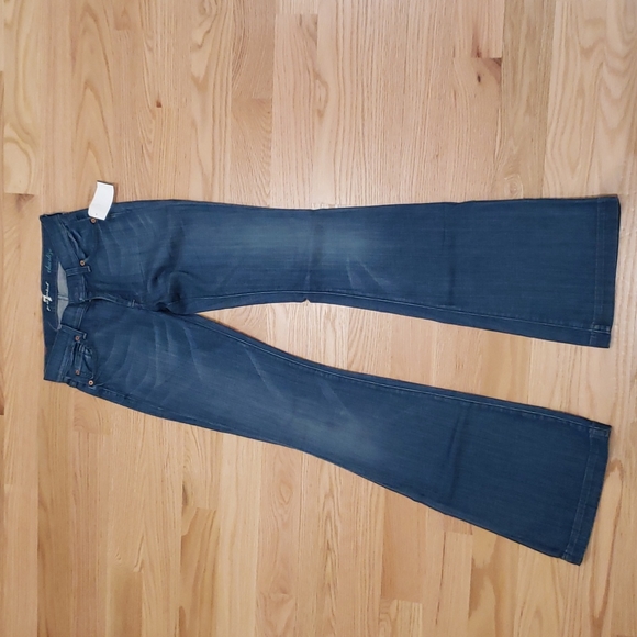 7 For All Mankind Charlize Flair Jeans Denim 25 - Picture 6 of 6